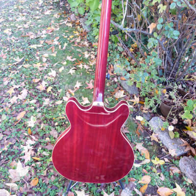 Guild starfire bass  1971 red image 12