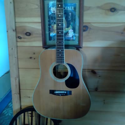 Penco A-16 Acoustic Guitar 1960's 70's - Natural W/HSC for sale