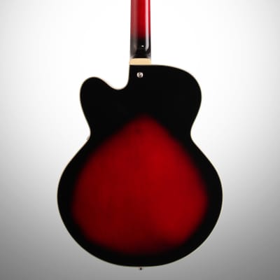 Ibanez AF75 Artcore Hollowbody Electric Guitar, Transparent Red image 6