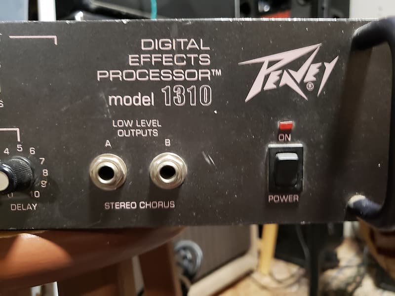 Peavey 1310 Digital Effects Processor 80s - Black | Reverb