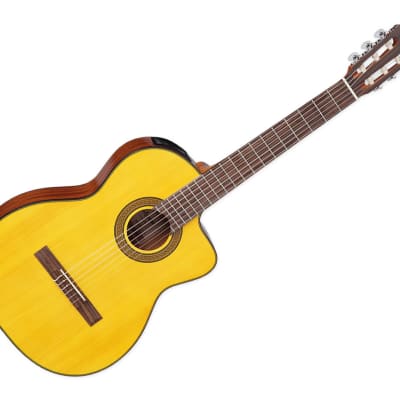 Takamine Guitars Classical G Series - Laurel/Natural Gloss Finish - GC3CE NAT image 4