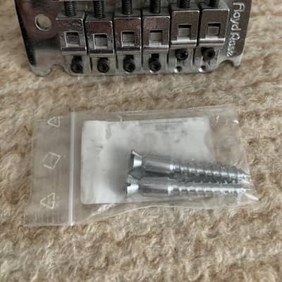 Floyd Rose FRT-3 Chrome Non fine tuner circa 1982 RARE! | Reverb