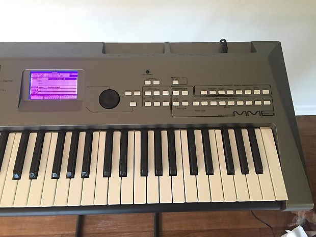 Yamaha MM6 Workstation Synthesizer Keyboard 61-Key (w/ Sustain