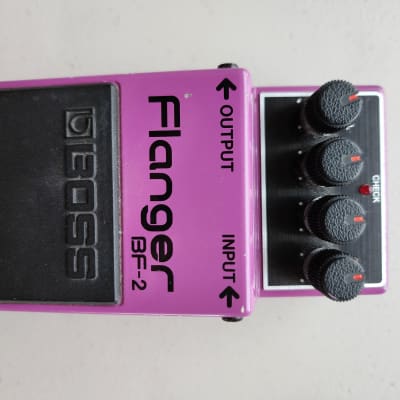 Boss BF-2 Flanger 1980-1984 (Black Label) Made In Japan | Reverb