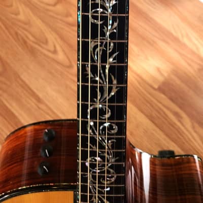 Taylor Presentation Series Grand Auditorium PS14ce - 2011 Cocobolo Acoustic-Electric *Hard to find* image 10