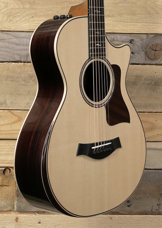 Taylor  812ce 12-Fret Acoustic/Electric Guitar Natural w/ Case image 1