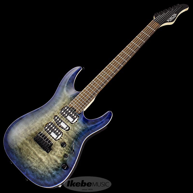 Schecter CT-3-24-QM-VTR(CBB/PF)[SPOT MODEL] -Made in Japan