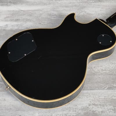 1990's Orville (Gibson) Japan LPC-75 '60's Reissue Les Paul Custom (Black) image 11