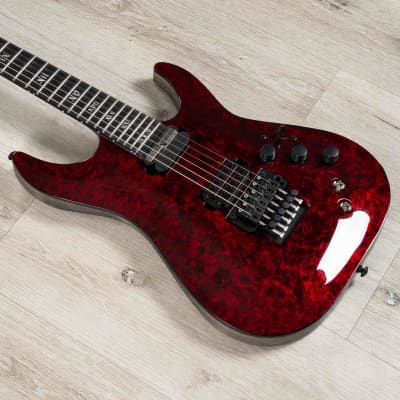 Mint Schecter C-1 FR S Apocalypse Electric Guitar Floyd Rose Sustainiac Red Reign image 1