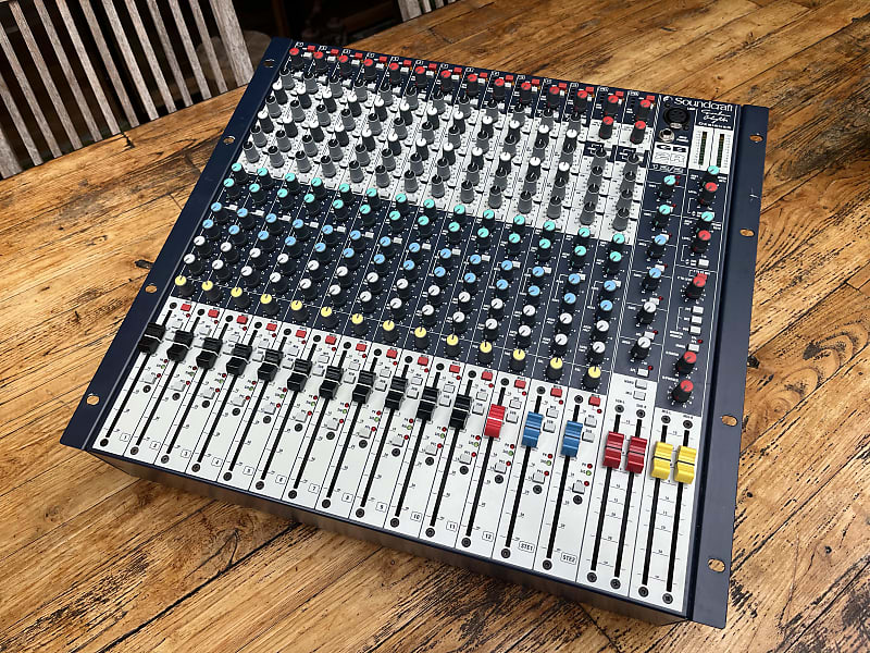 Soundcraft GB2R 12-2 Mixer with 12 mono + 2 stereo channels image 1