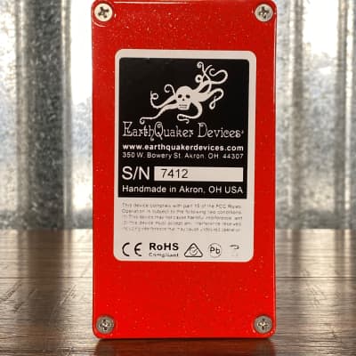 Earthquaker Devices EQD Spatial Delivery LTD ED Red Sparkle Envelope Filter Guitar Effect Pedal image 5