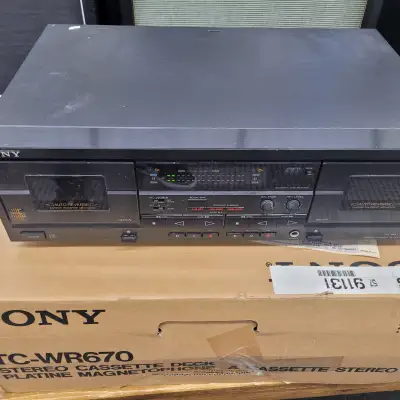 Sony TC-WR670 Stereo Cassette Deck  Black image 4