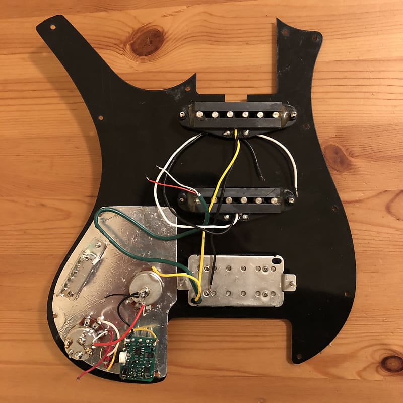 Parker P-38 Pickguard Wiring Assembly With Pickups | Reverb
