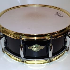 Pearl Masters MCX 5x14 Maple Snare Drum. Brass hoops, | Reverb