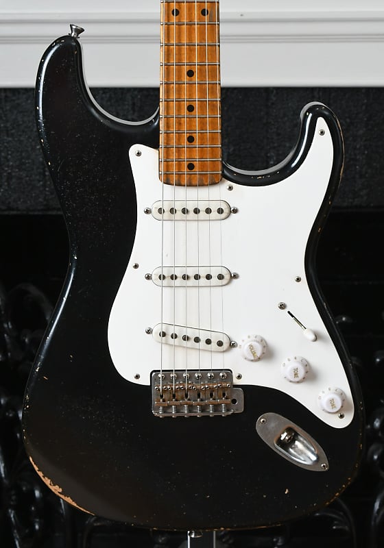 2022 Nacho Stratocaster *Custom Color* Black | Reverb