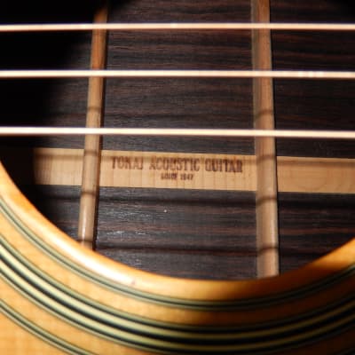 MADE IN JAPAN 1984 - CAT'S EYES TCM50V - MAGNIFICENT - MARTIN D28 STYLE - ACOUSTIC GUITAR image 4