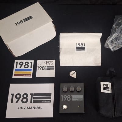 Reverb.com listing, price, conditions, and images for 1981-inventions-drv-blackout