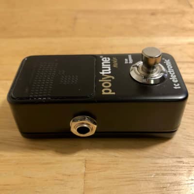 TC Electronic Polytune Noir Polyphonic Tuner Pedal | Reverb