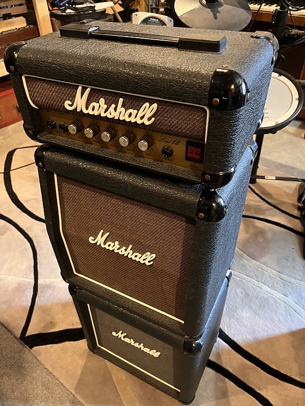 Marshall Lead 12 1980s mini stack Celestion speakers | Reverb Canada