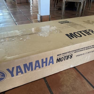 Yamaha Motif 8 Production Synthesizer 2000s - Gray