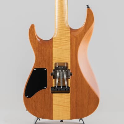 Marchione Neck-Through Carve Top Figured Maple African Mahogany H/S/H - Clear Natural image 2