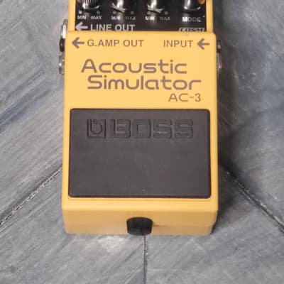 Boss AC-3 Acoustic Simulator Pedal | Reverb