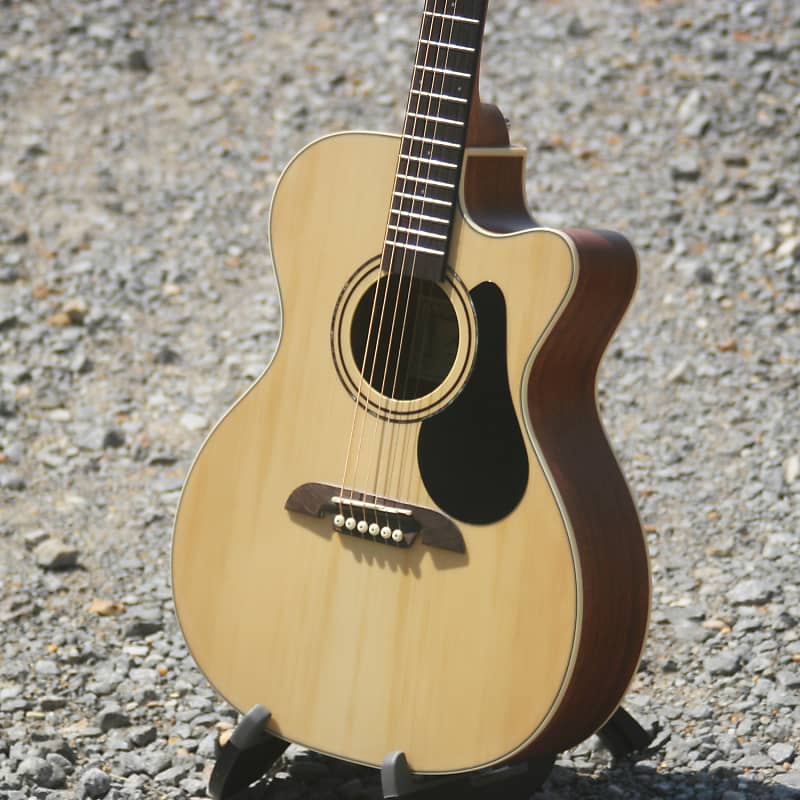 Alvarez RF26CE Acoustic Guitar With Padded Gig Bag image 1