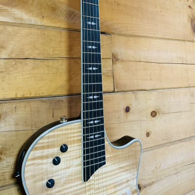 Taylor T5C1 Natural Quilt Acoustic Electric Guitar Blond T5 C1 w/ Hard Case image 6