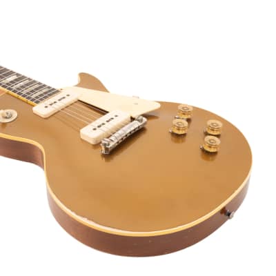 Gibson Custom 1954 Les Paul Goldtop Reissue Heavy Aged - Double Gold image 6