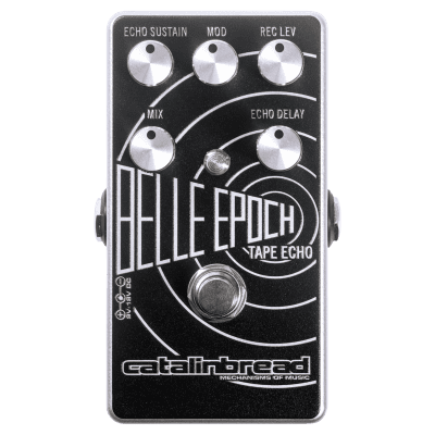 Catalinbread Belle Epoch EP-3 Tape Echo Effect Pedal (Silver & Black) for sale