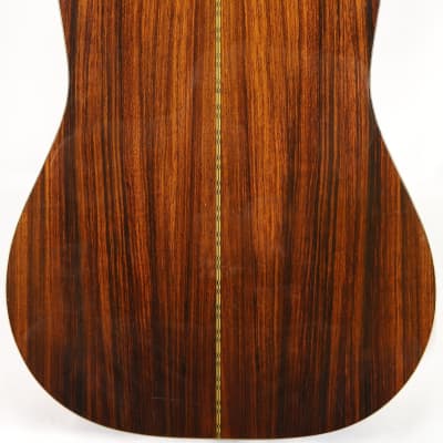 Vintage Morris Japan W-30 Solid Top Rosewood Natural Acoustic Guitar image 7