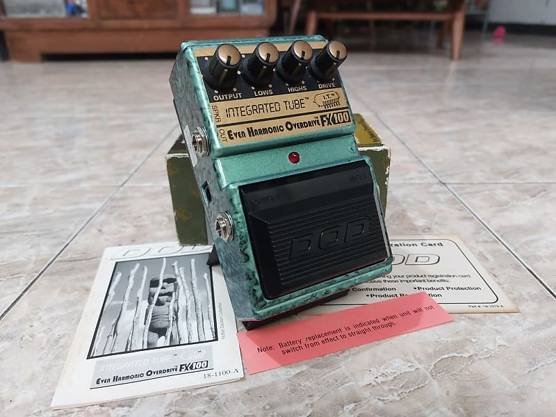 DOD FX100 Even Harmonic Overdrive | Reverb Australia