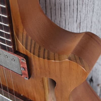 CMG Chris Mitchell USA Custom Ashlee Steampunk Electric Guitar with Gig Bag image 7
