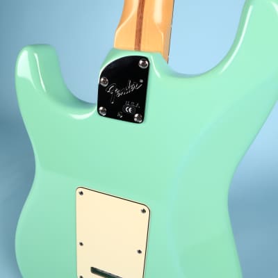 2001 Fender Jeff Beck Artist Series Stratocaster with Hot Noiseless Pickups Surf Green image 12