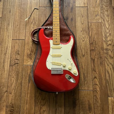 1990 Fender ST-72 Stratocaster 1972 Reissue Electric Guitar Candy Apple Red MIJ Fujigen image 17