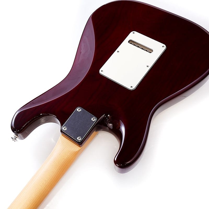 Suhr Guitars JE-Line Classic S Ash HSS (Trans Plum/Maple
