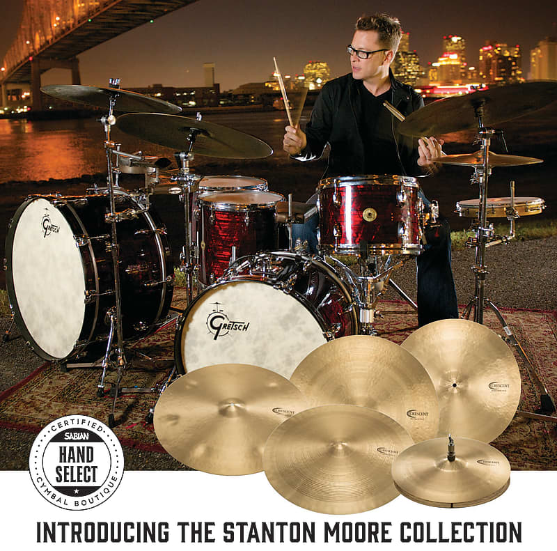 Sabian Stanton Moore Crescent Cymbal Pack 15