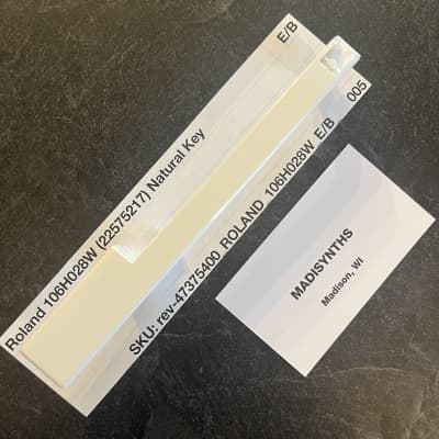 ORIGINAL Roland Replacement Weighted E/B Key (106H028W) for D-50, JX-8P, JX-10, Juno-2, etc