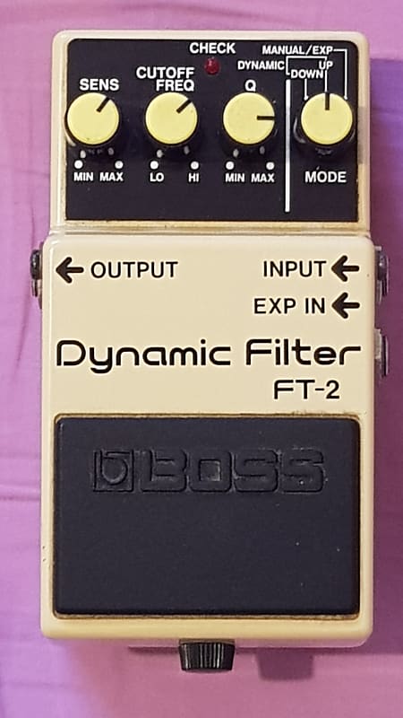 Boss FT-2 Dynamic Filter Vintage 80's Made In Japan Envelope Filter Pedal -  PSA 9V Mod