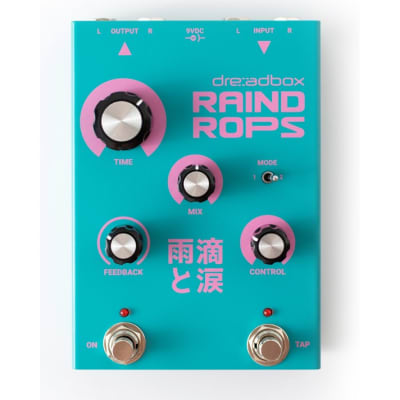 Dreadbox Raindrops Stereo Delay Pitch and Reverb Pedal image 1