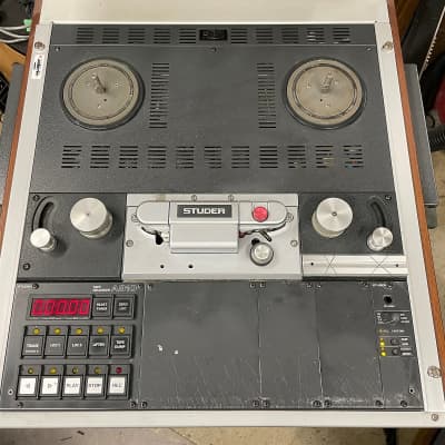 Studer A-810 studio 4 speed 1/2 track mastering tape deck- SERVICED, BUTTERFLY HEADS, VARISPEED! 198 image 11