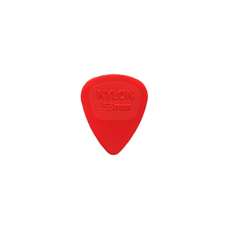 NYLON GLOW MIDI PICK .53MM - Dunlop