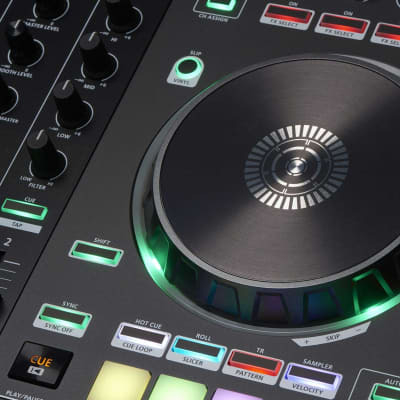 Roland DJ-505 2-Channel Quad Deck Serato DJ Controller w Built In Drum Effects image 8