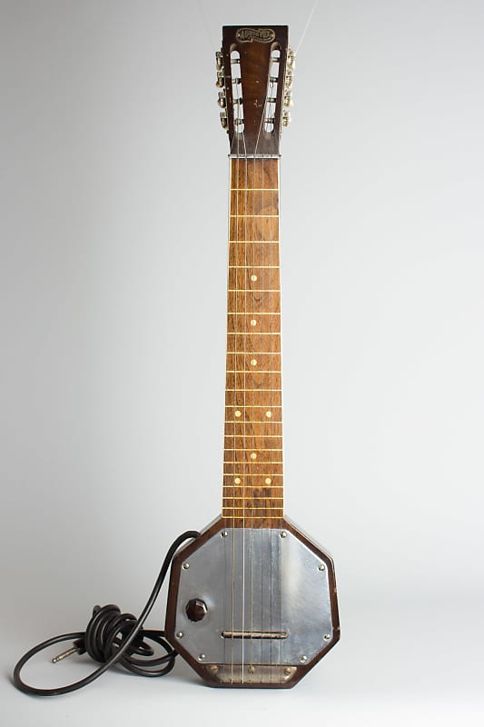 Audiovox 7-String Lap Steel Electric Guitar, c. 1935, ser