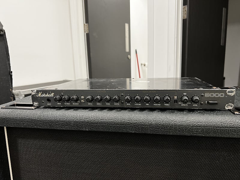 Marshall 9000 guitar preamp black Reverb UK