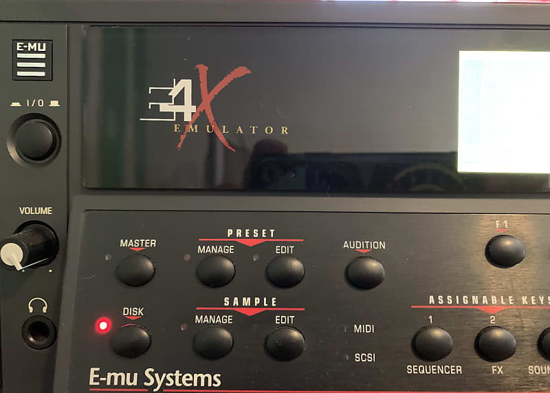 E-MU Systems E4X Turbo Rackmount 128-Voice Sampler Workstation