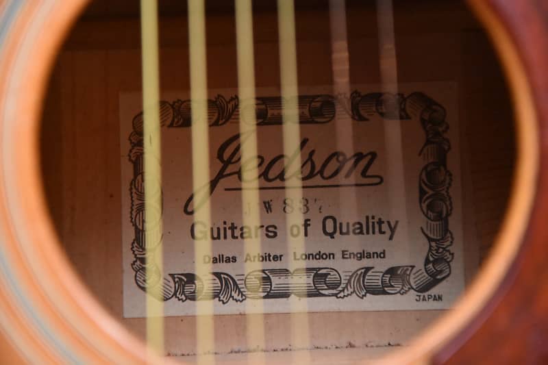 Jedson JW837 – 1974 Vintage Made in Japan SJ-200 Jumbo
