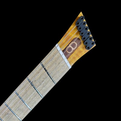 OD Guitars Minerva - High Grade Quilt Maple Top - Black Limba Body image 3