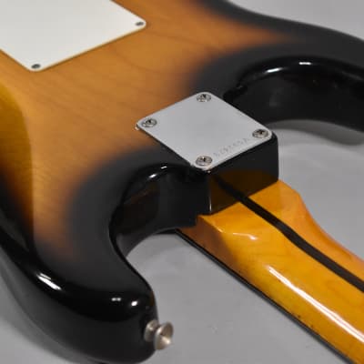 1999 Fender American Vintage '57 Stratocaster Sunburst Aftermarket Neck w/OHSC image 11