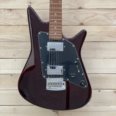 Sterling by Music Man AL40 Sub Albert Lee Signature, Trans Walnut for sale